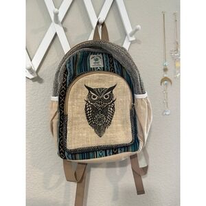 Himalayan Hemp Mini Backpack Made in Nepal